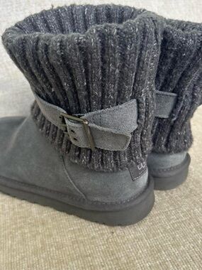 UGG Cambridge Knit Convertible Boots - Grey